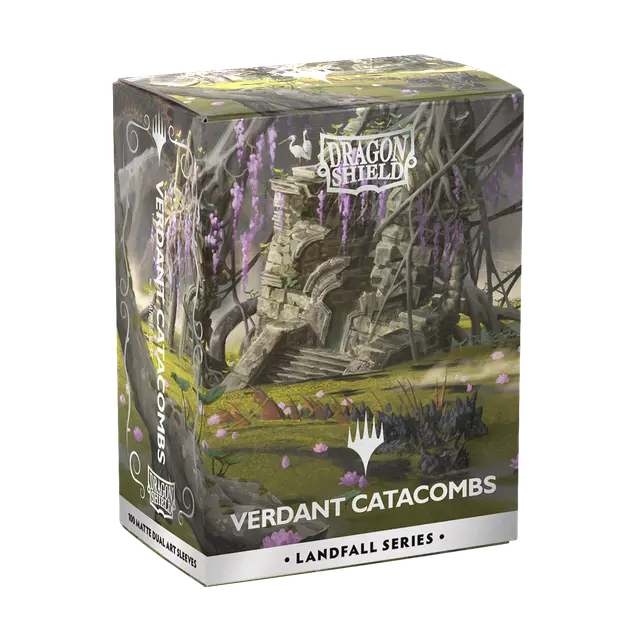 Dragon Shield - Landfall Series - Verdant Catacombs - Matte Dual Art Sleeves