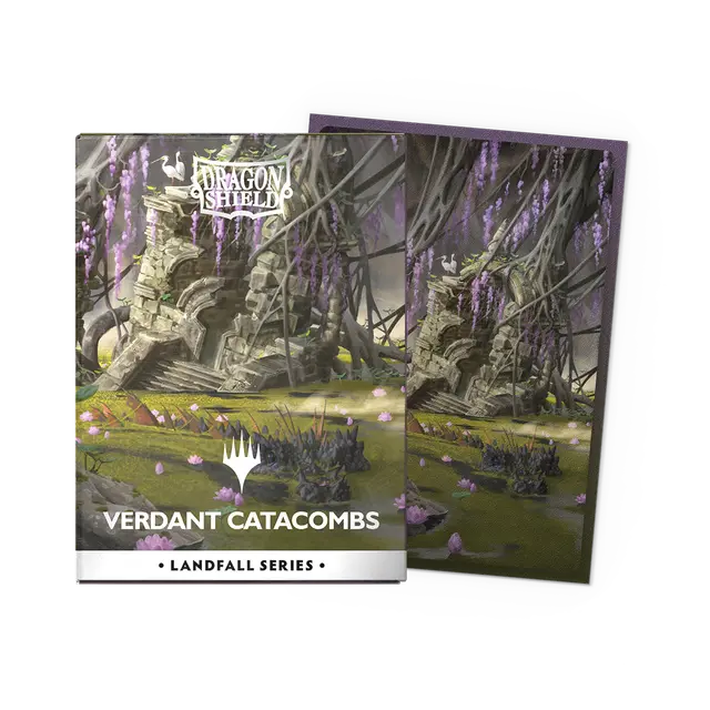 Dragon Shield - Landfall Series - Verdant Catacombs - Matte Dual Art Sleeves