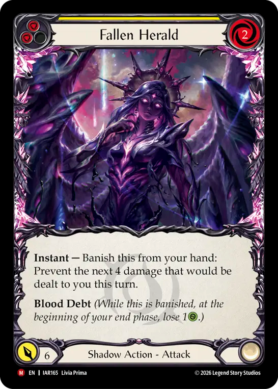 Fallen Herald [IAR165] (Usurp the Shadow Throne)