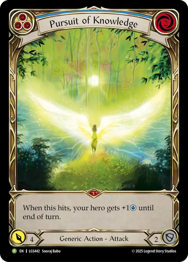 Pursuit of Knowledge [LGS442] (Promo)  Cold Foil