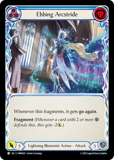 Ebbing Arcstride (Blue) [OMN020] (Omens of the Third Age)