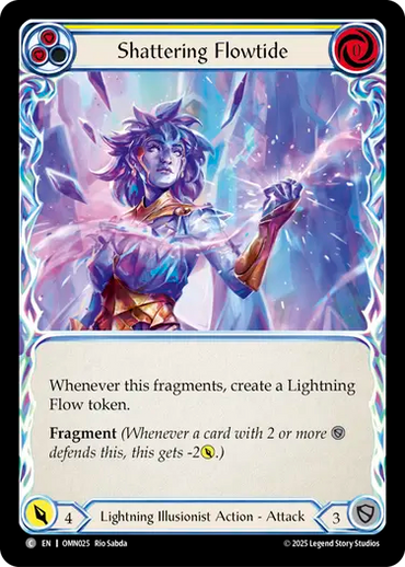 Shattering Flowtide (Yellow) [OMN025] (Omens of the Third Age)
