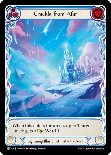 Crackle From Afar [OMN036] (Omens of the Third Age)  Cold Foil