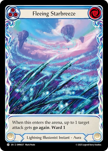 Fleeing Starbreeze [OMN037] (Omens of the Third Age)  Cold Foil