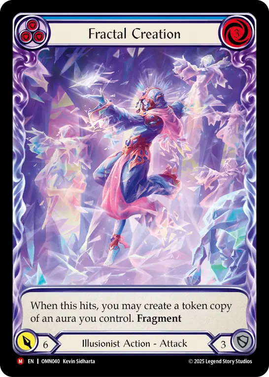Fractal Creation [OMN040] (Omens of the Third Age)  Cold Foil
