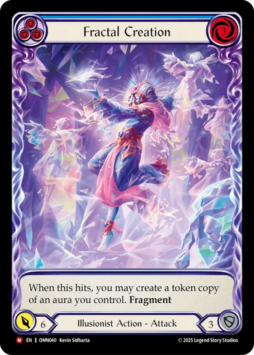 Fractal Creation [OMN040] (Omens of the Third Age)  Cold Foil