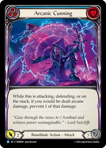 Arcanic Cunning (Blue) [OMN090] (Omens of the Third Age)