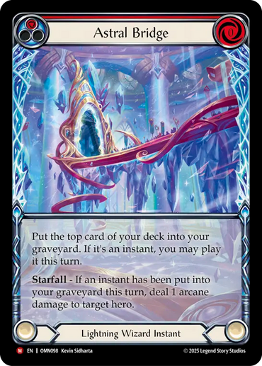 Astral Bridge (Red) [OMN098] (Omens of the Third Age)  Cold Foil