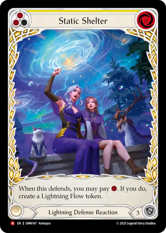 Static Shelter [OMN147] (Omens of the Third Age)  Cold Foil