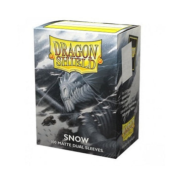 Dragonshield - Standard Deck Protector Sleeves - Dual Matte - Snow(Nirin)