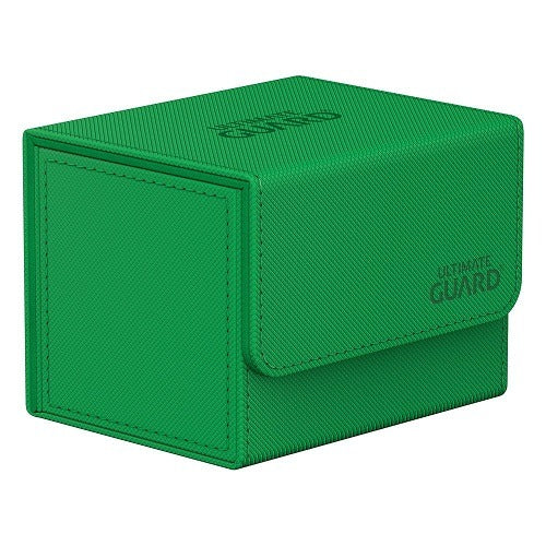 Ultimate Guard: 100+ SideWinder Standard Size XenoSkin Deck Case - Monocolor Green