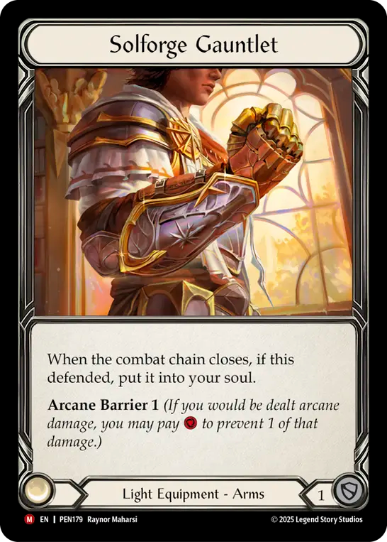 Solforge Gauntlet [PEN179] (Compendium of Rathe)