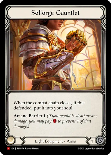 Solforge Gauntlet [PEN179] (Compendium of Rathe)