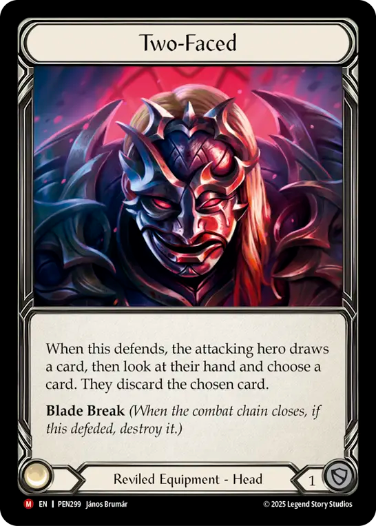 Two Faced [PEN299] (Compendium of Rathe)  Cold Foil