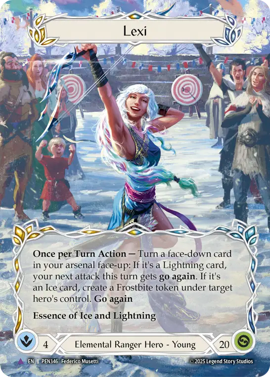 Lexi (Marvel) [PEN346] (Compendium of Rathe)  Cold Foil