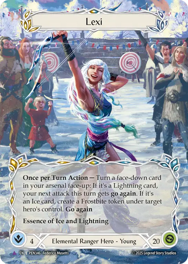 Lexi (Marvel) [PEN346] (Compendium of Rathe)  Cold Foil