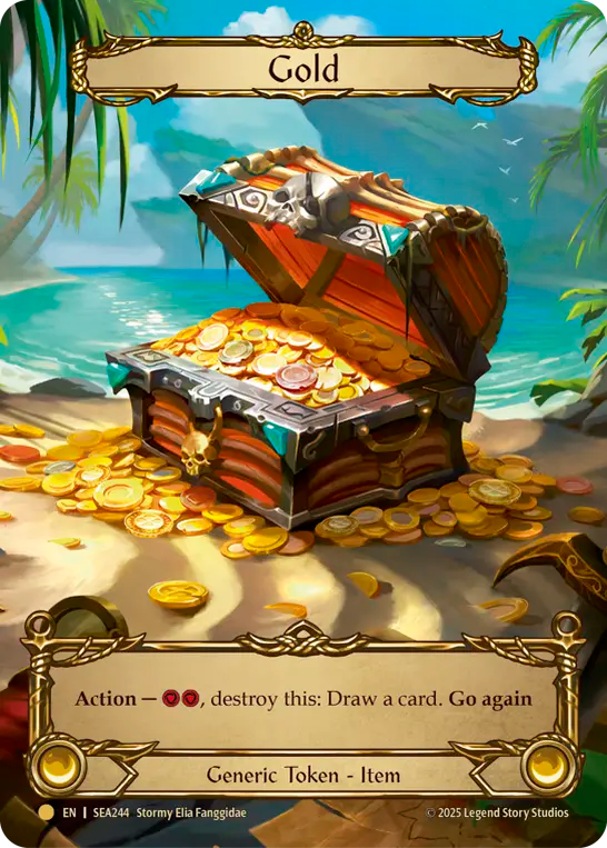 Gold (Marvel) [SEA244] (High Seas) Rainbow Foil