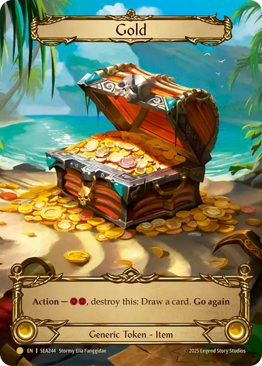 Gold (Marvel) [SEA244] (High Seas) Rainbow Foil