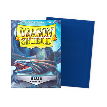 Dragonshield: Blue - Matte Sleeves - Standard Size