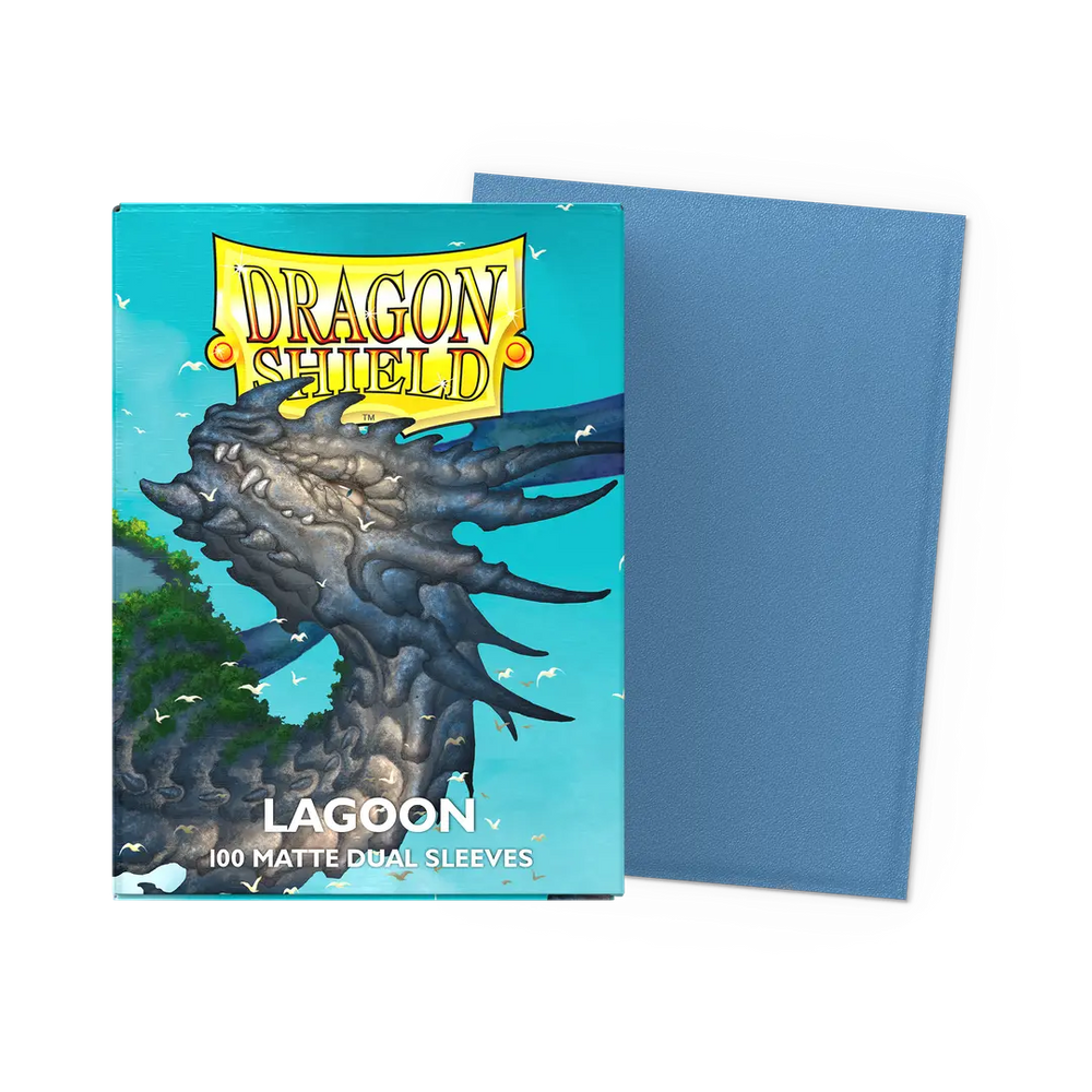 Dragonshield - Standard Deck Protector Sleeves - Dual Matte - Lagoon (Saras)