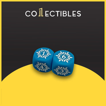 FAB Dice - Frostbite set of 2 (25mm)