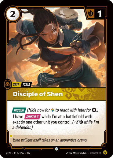 Disciple of Shen [VEN - 117/166]