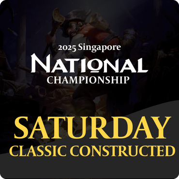 2025 SG National Championship: Saturday Classic Constructed 1pm