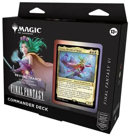 Magic the Gathering: Final Fantasy Revival Trance Commander Deck
