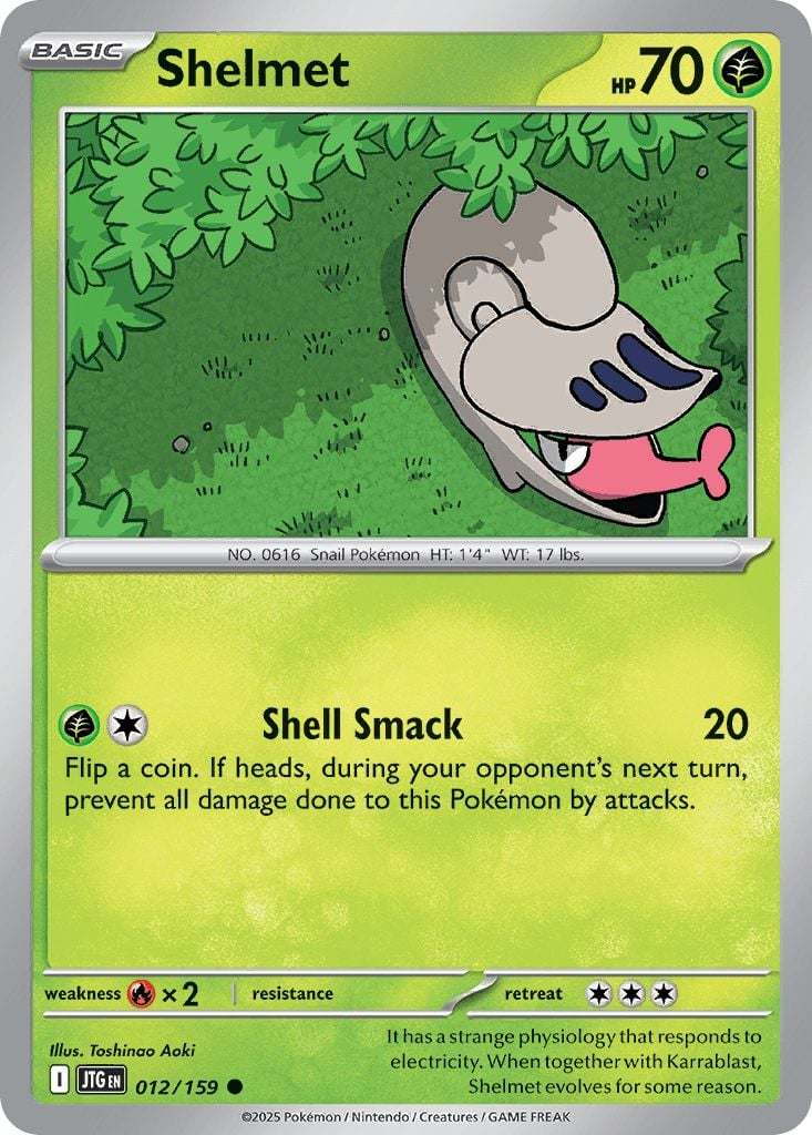 Shelmet (012/159) [Scarlet & Violet: Journey Together]